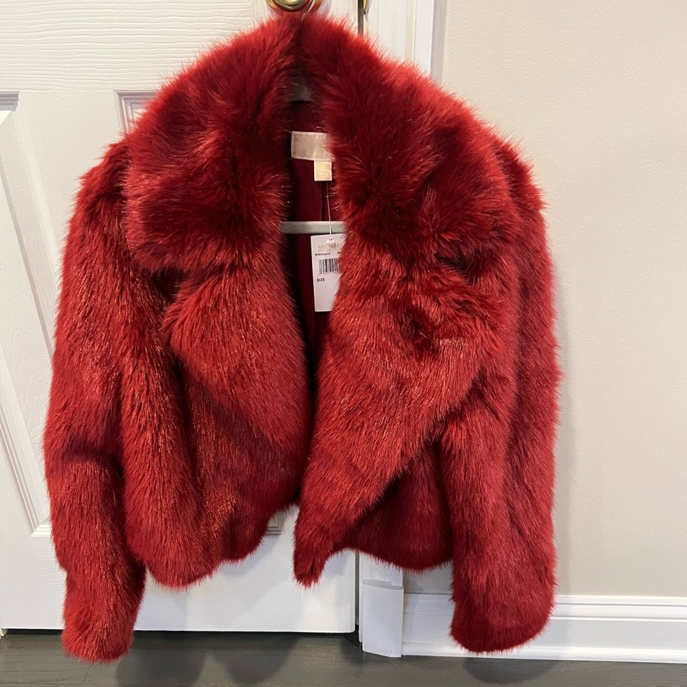 Michael Kors Cropped Faux Fur Marion Woman